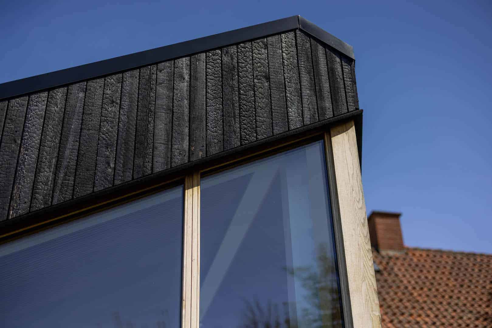 Nye vinduer i en tilbygning